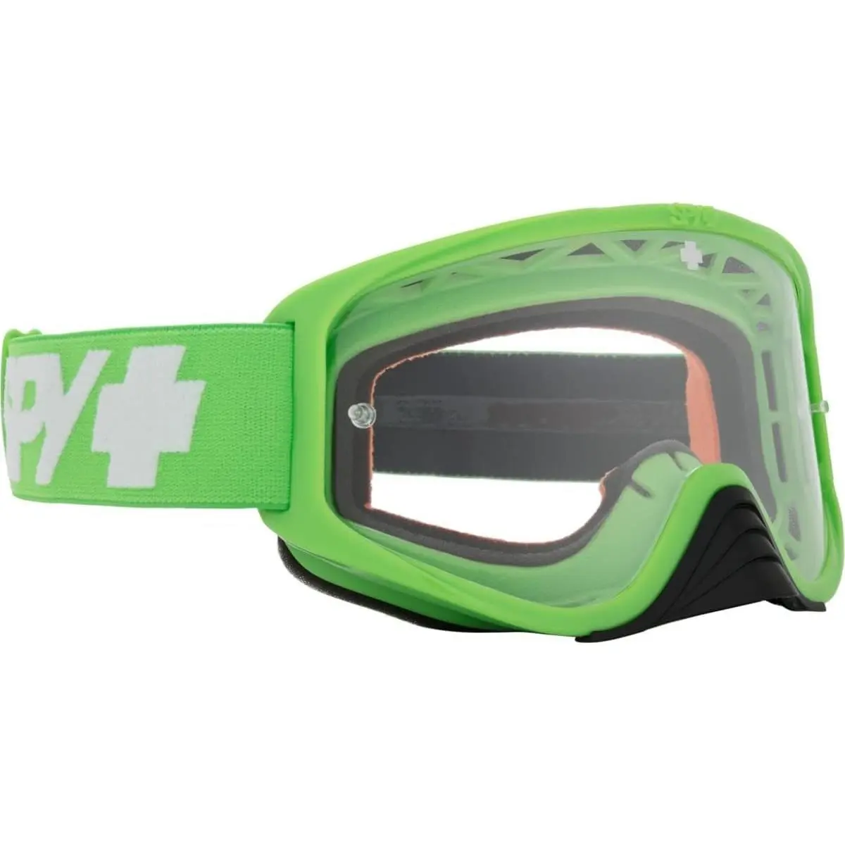 Spy+ - Woot Checkers HD Clear Medium Moto Goggles Unisex Adult