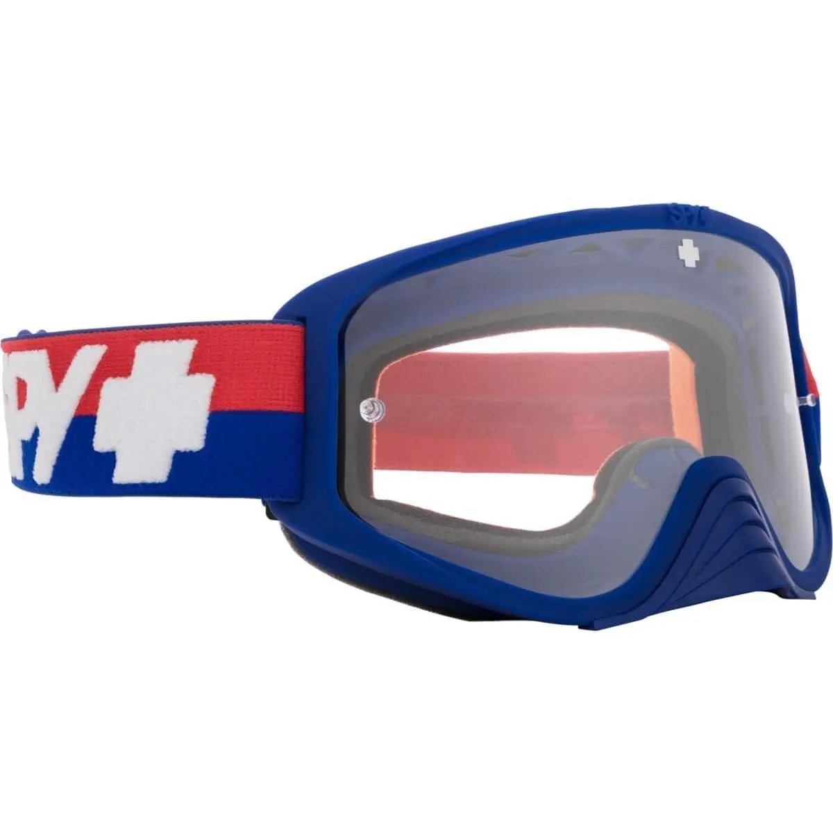 Spy+ Woot Bolt Usa HD Clear Medium Moto Goggles Unisex Adult