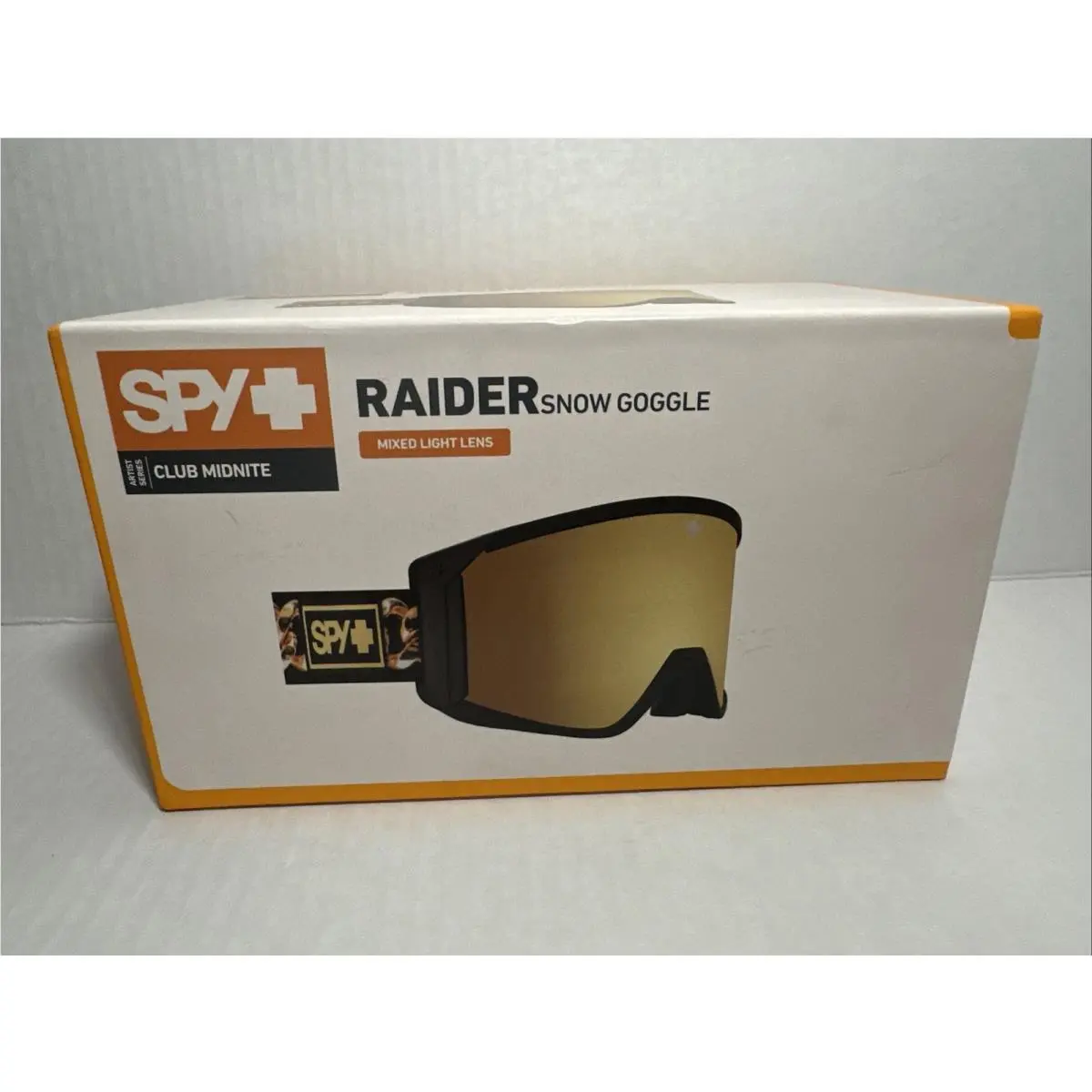 Spy Raider Snow Goggles Raider Spy + Club Midnite Rose Gold Spectra