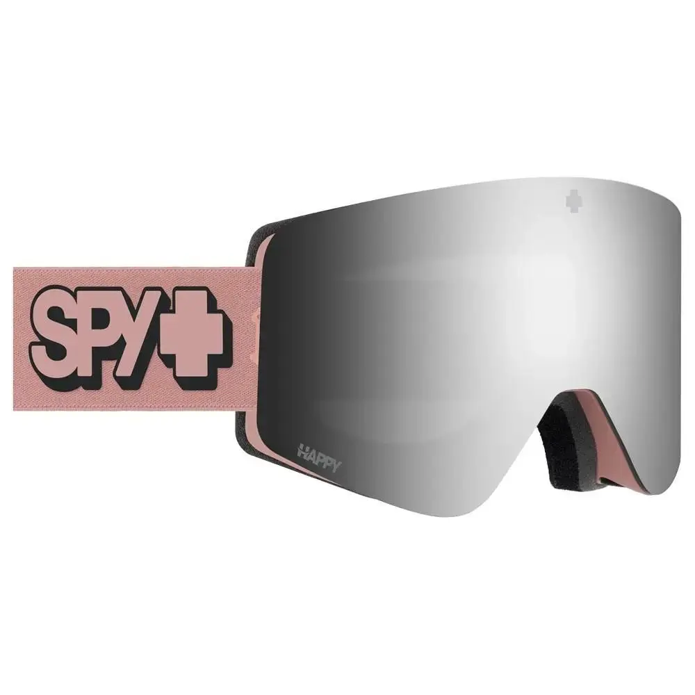 Spy Marauder SE Goggles - Dusty Pink - Happy Bronze Platinum Mirror - Bonus Lens