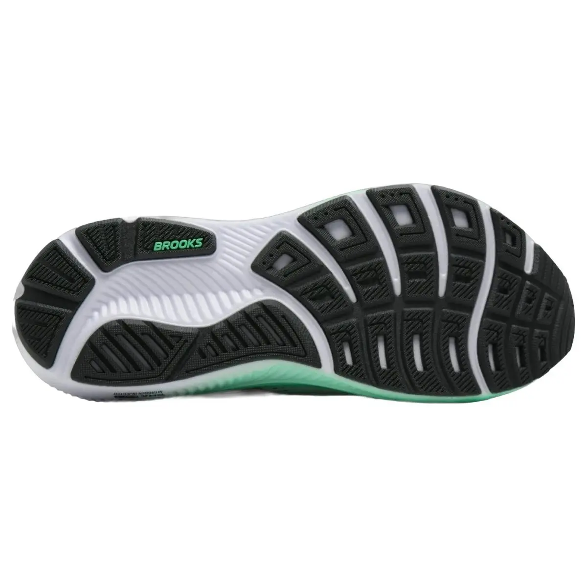 Brooks shoes - Brooks Ghost 18 - Ghost - 1104931D183 - White/Spring Bud/Spruce 10