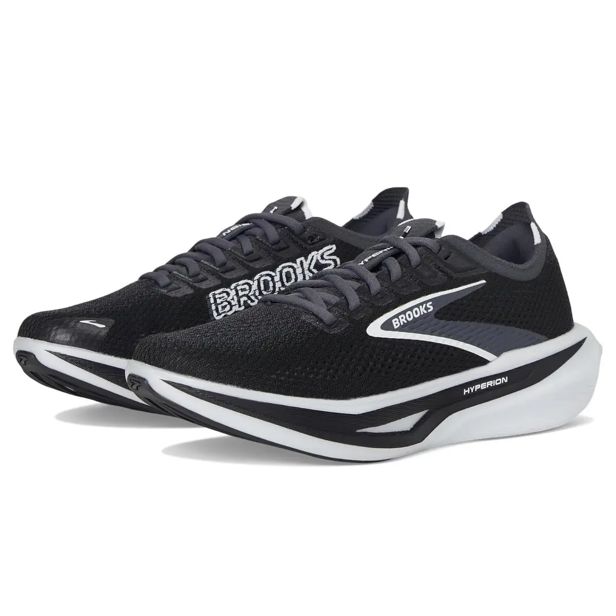Brooks shoes - Black/Grey/White 6