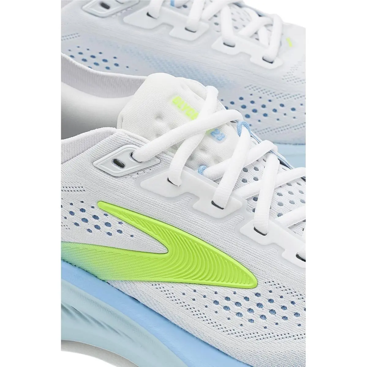 Brooks shoes - White/Mulled Grape/Clear 18