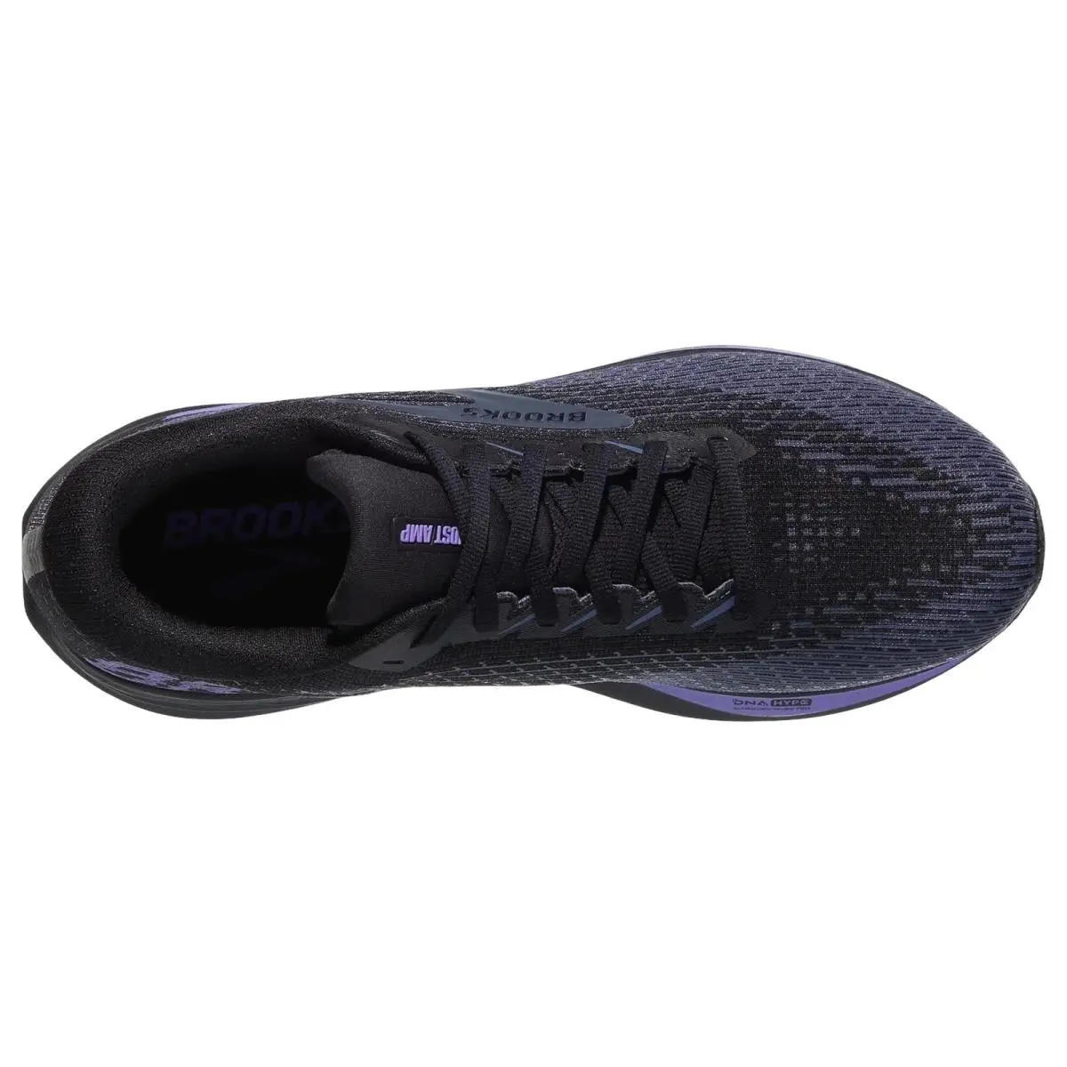 Brooks shoes - Brooks Ghost Amp - Ghost Amp - 1104971D034 - Black/Grey/Purple Hebe 2