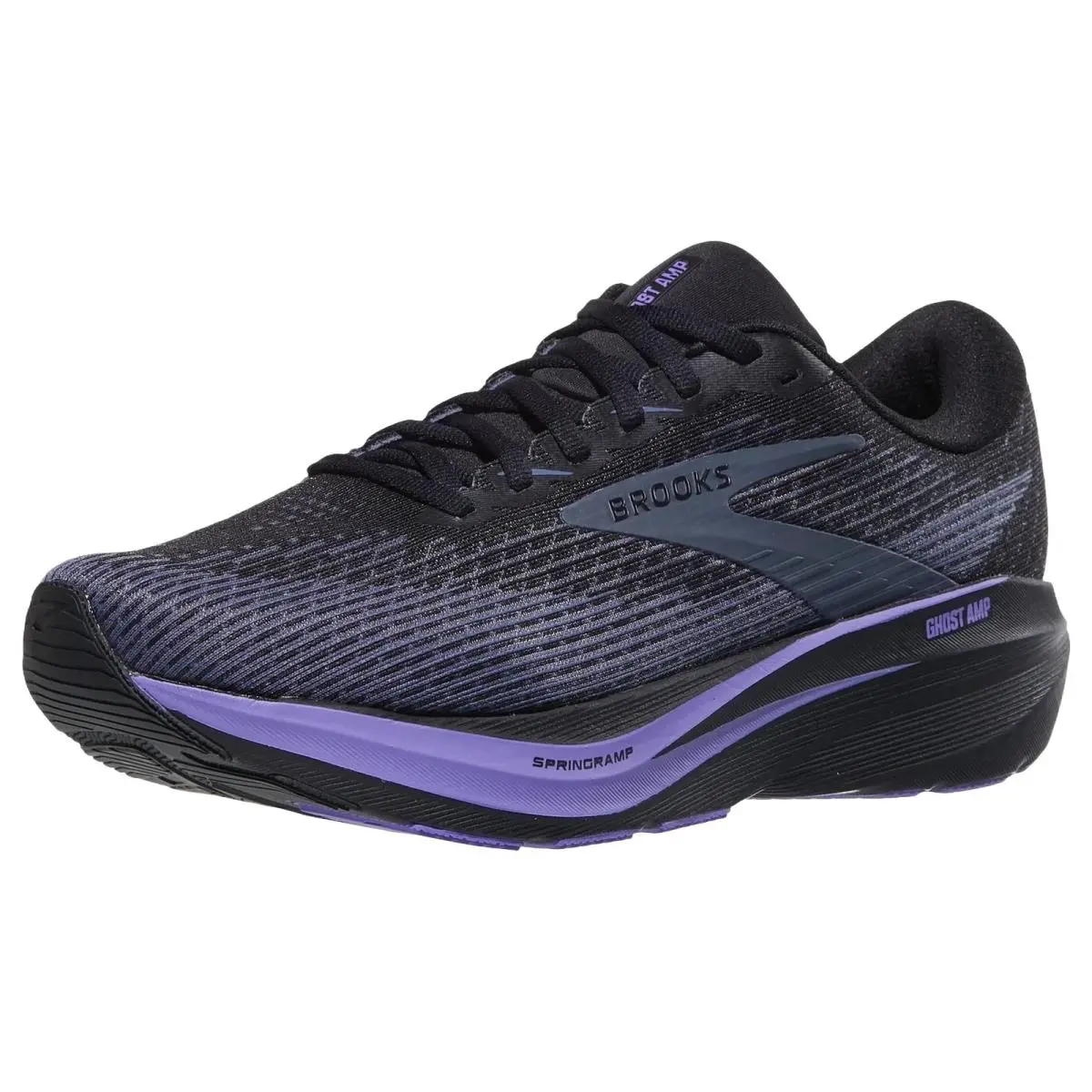 Brooks shoes - Brooks Ghost Amp - Ghost Amp - 1104971D034 - Black/Grey/Purple Hebe 6
