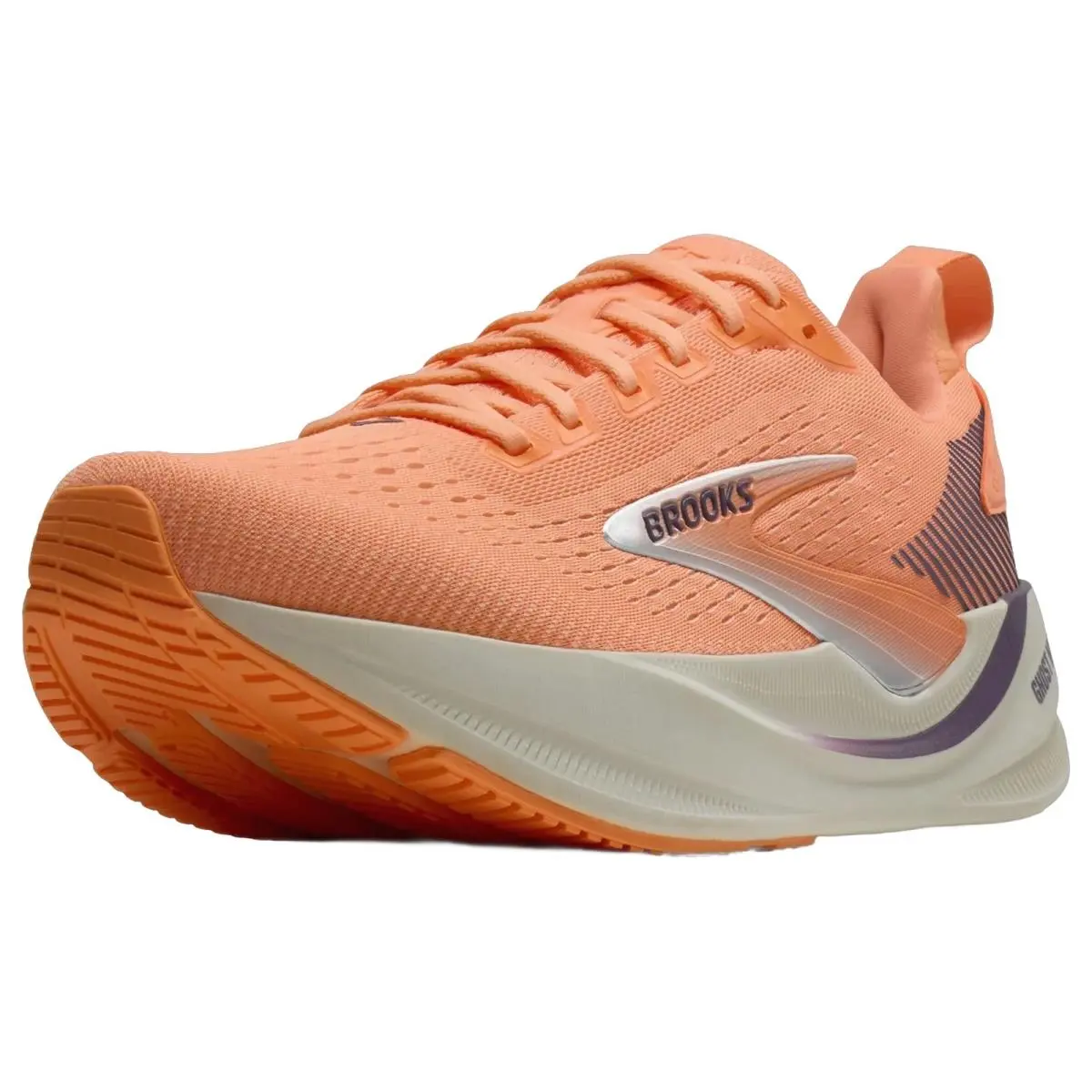 Brooks shoes - Brooks Ghost Max 4 - Ghost Max - 1204851B868 - Peach/Grape/Bluewash 5