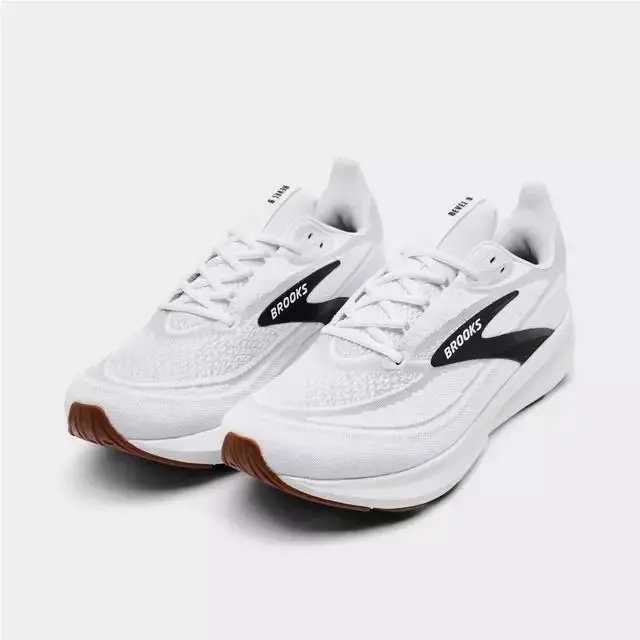 Brooks shoes - Brooks Revel - Revel - White/Grey/Black 0