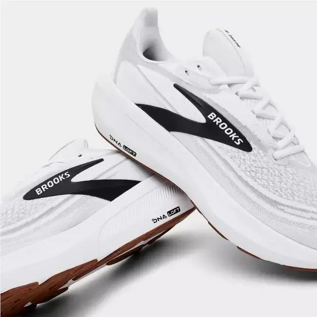 Brooks shoes - Brooks Revel - Revel - White/Grey/Black 7