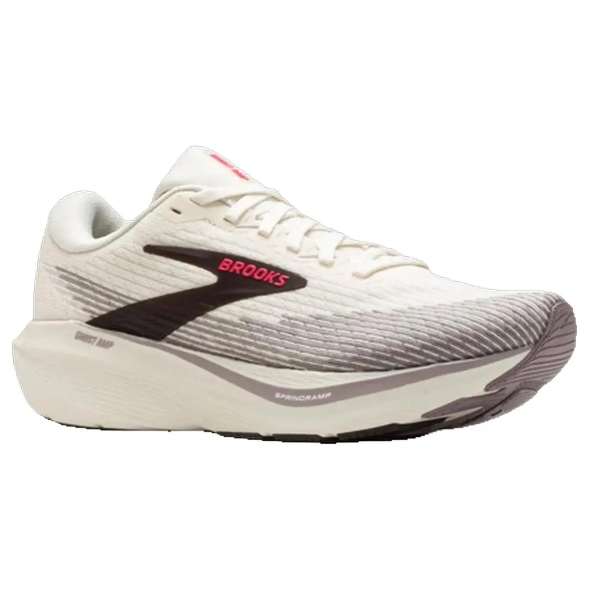 Brooks shoes - Brooks Ghost AMP Wide - Ghost AMP Wide - 1204861B218 - Arctic Wolf/Dove/Pink 3