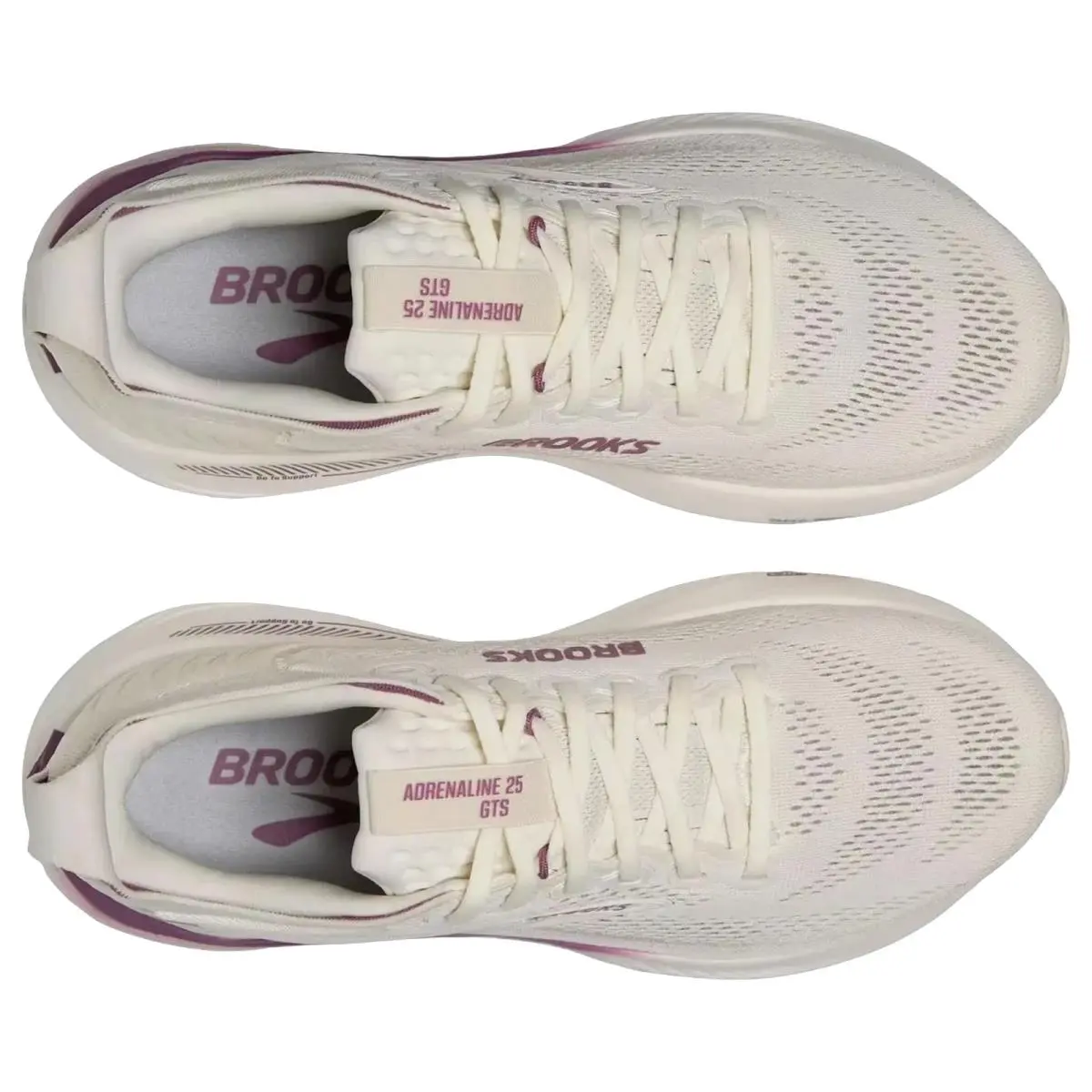 Brooks shoes - Brooks Adrenaline Gts 25 - Adrenaline Gts - 1204431B128 - Coconut/Argyle 4