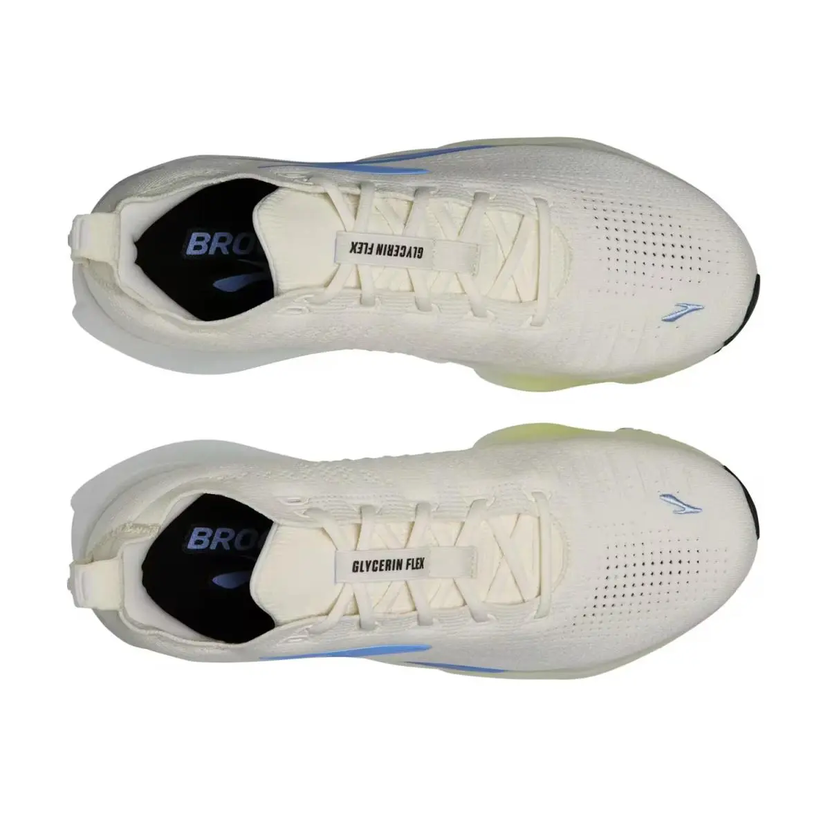 Brooks shoes - White/Yellow 5