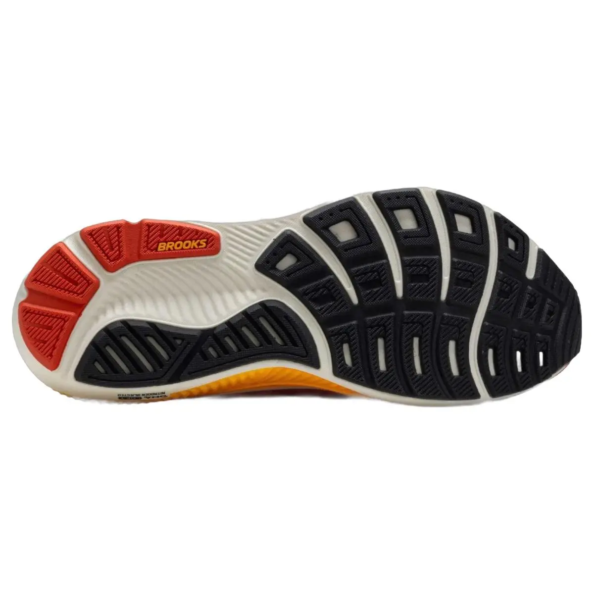Brooks shoes - Brooks Ghost 18 - Ghost - 1104931D846 - Tigerlily/Orange/Pearl 9