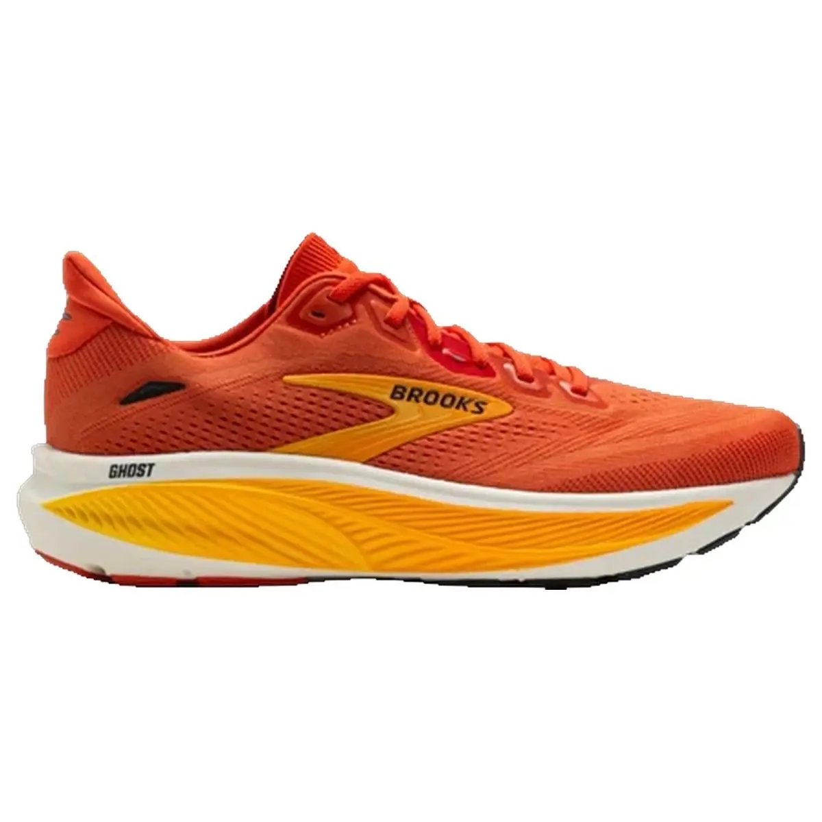 Brooks shoes - Brooks Ghost 18 - Ghost - 1104931D846 - Tigerlily/Orange/Pearl 6