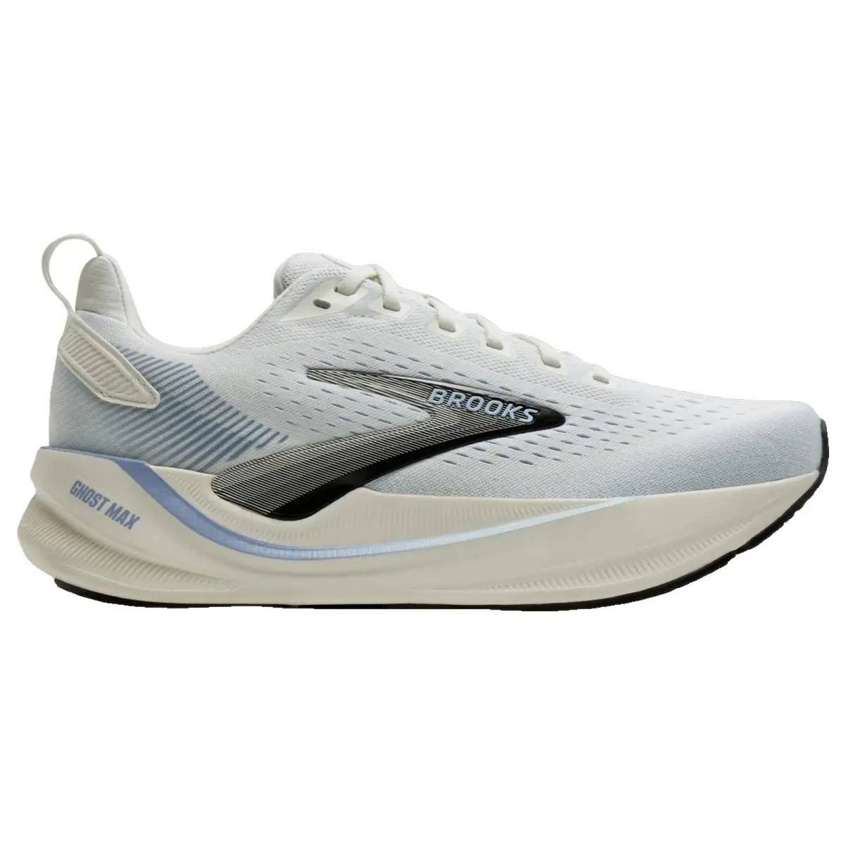 Brooks shoes - Brooks Ghost Max 4 - Ghost Max - 1204851B037 - Grey/Nantucket/Rain Washed 8