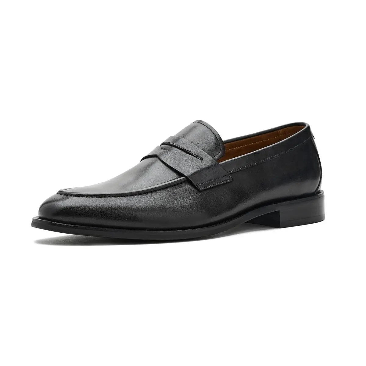 Brooks shoes - Black Leather Smooth 6