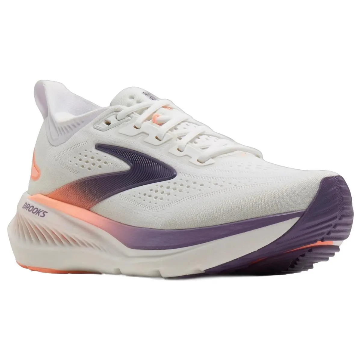 Brooks shoes - Brooks Glycerin 23 - Glycerin - 1204651B174 - White/Grape/Clear 4