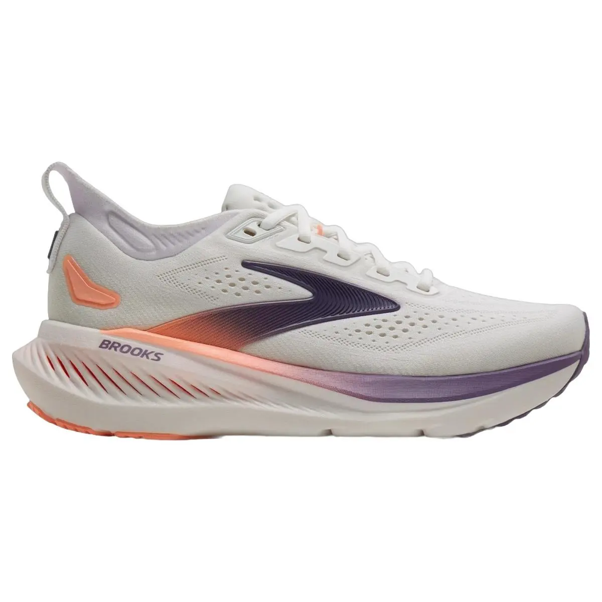 Brooks shoes - Brooks Glycerin 23 - Glycerin - 1204651B174 - White/Grape/Clear 7