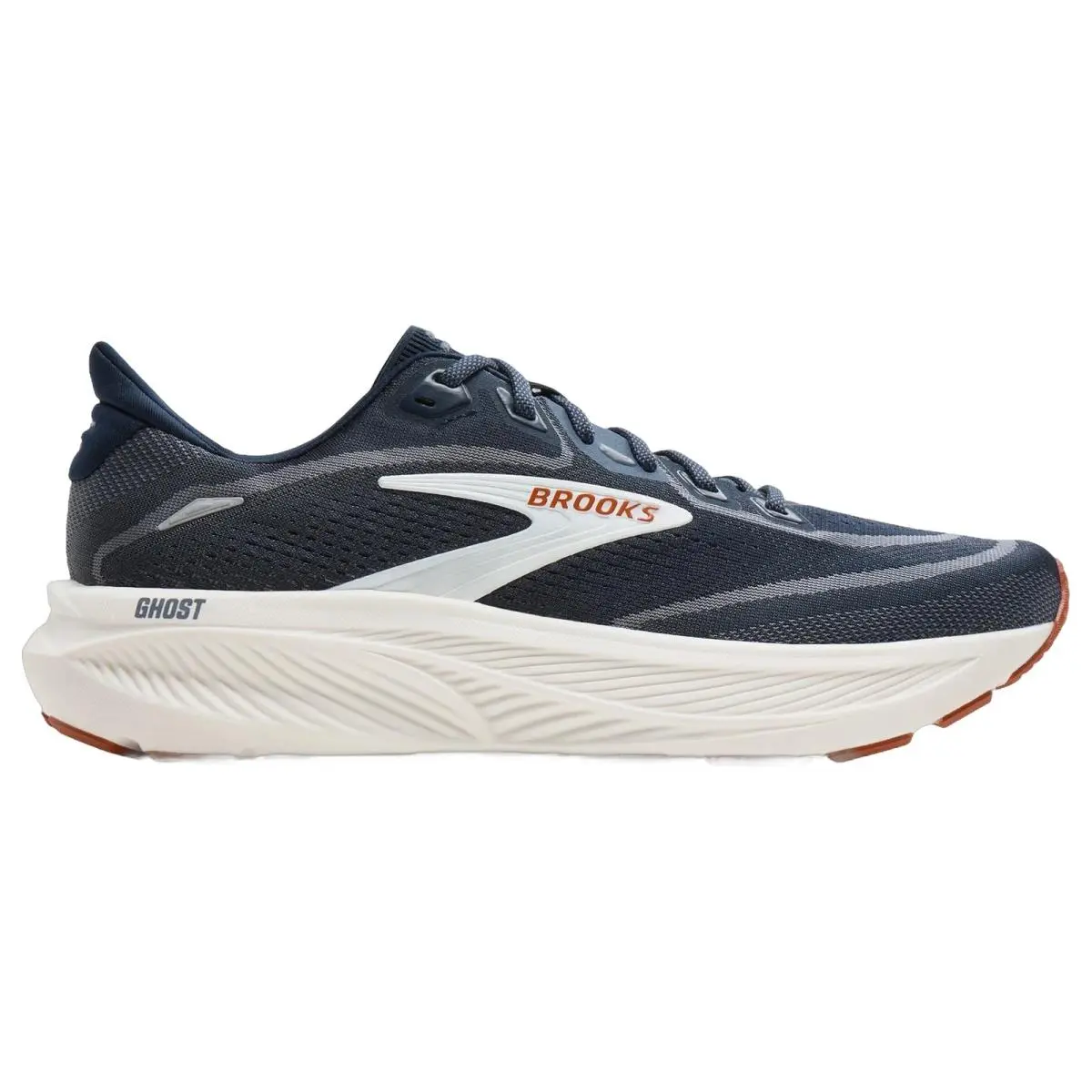 Brooks shoes - Brooks Ghost 18 - Ghost - 1104931D429 - Navy Blazer/Red Earth/Blue 8