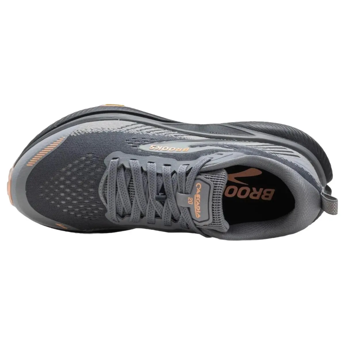 Brooks shoes - Brooks Cascadia 20 - Cascadia - 1204781B038 - Grey/Peach 8