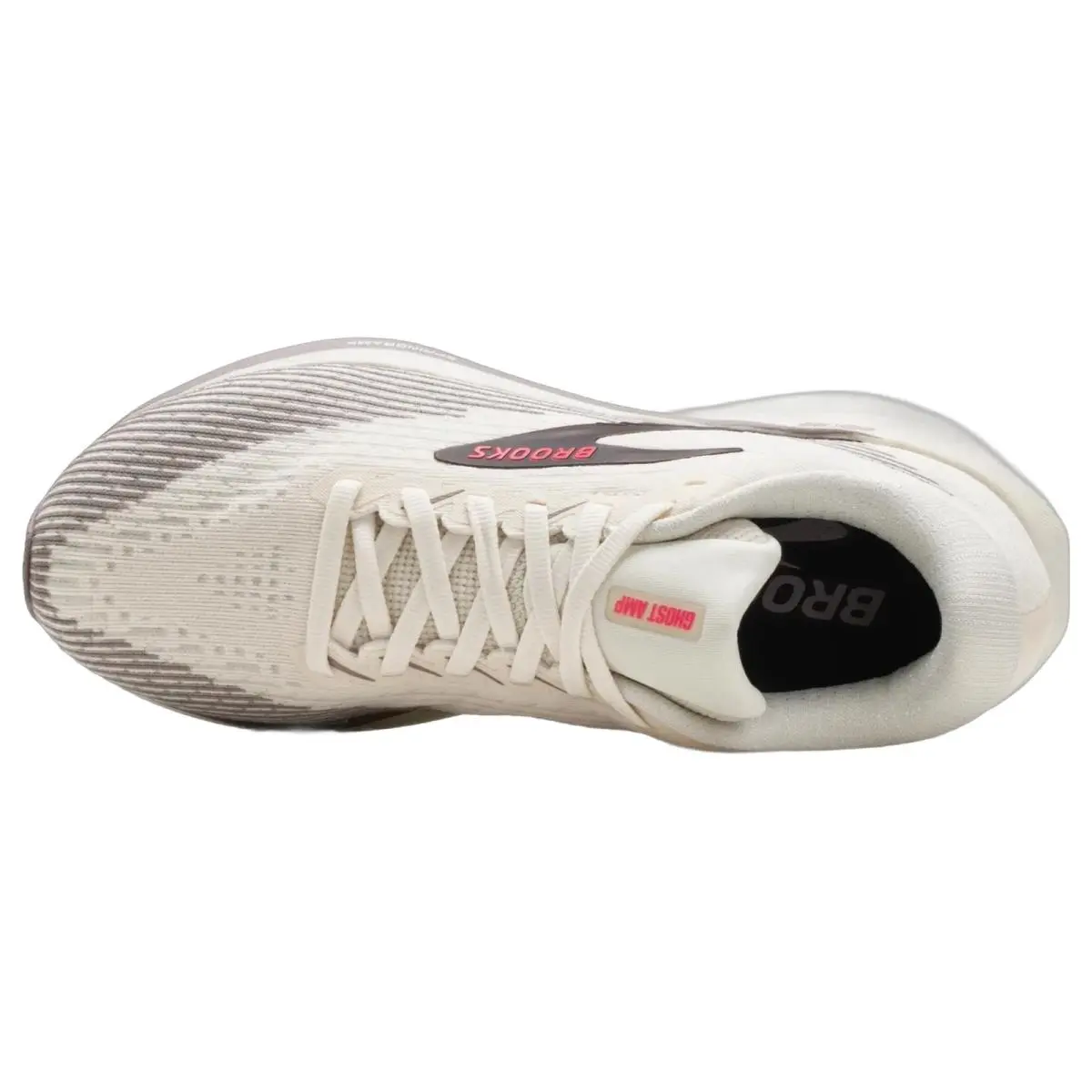 Brooks shoes - Brooks Ghost Amp - Ghost Amp - 1204861B218 - Arctic Wolf/Dove/Pink 8