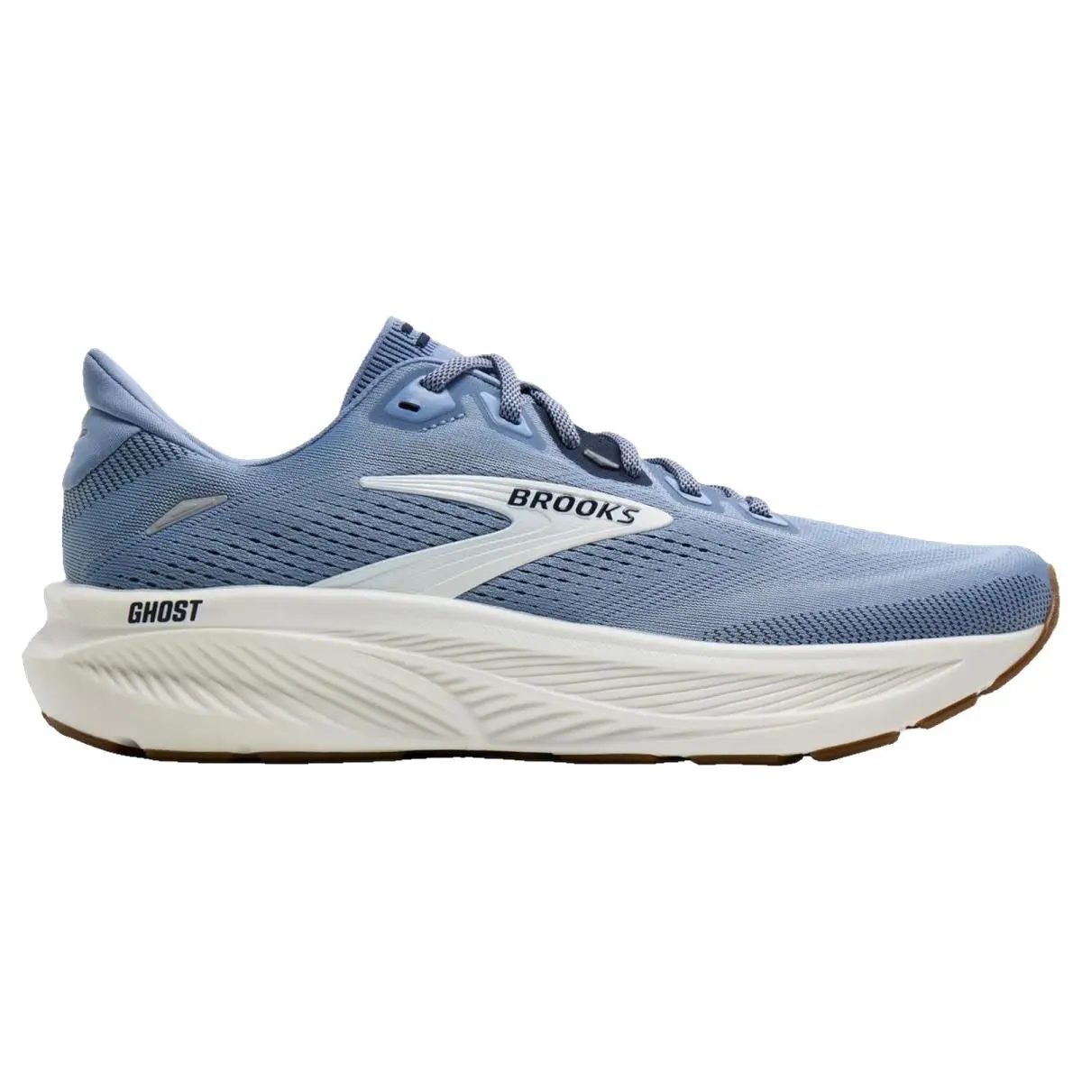 Brooks shoes - Brooks Ghost 18 - Ghost - 1104931D462 - Rain Washed/Navy/Coconut 8