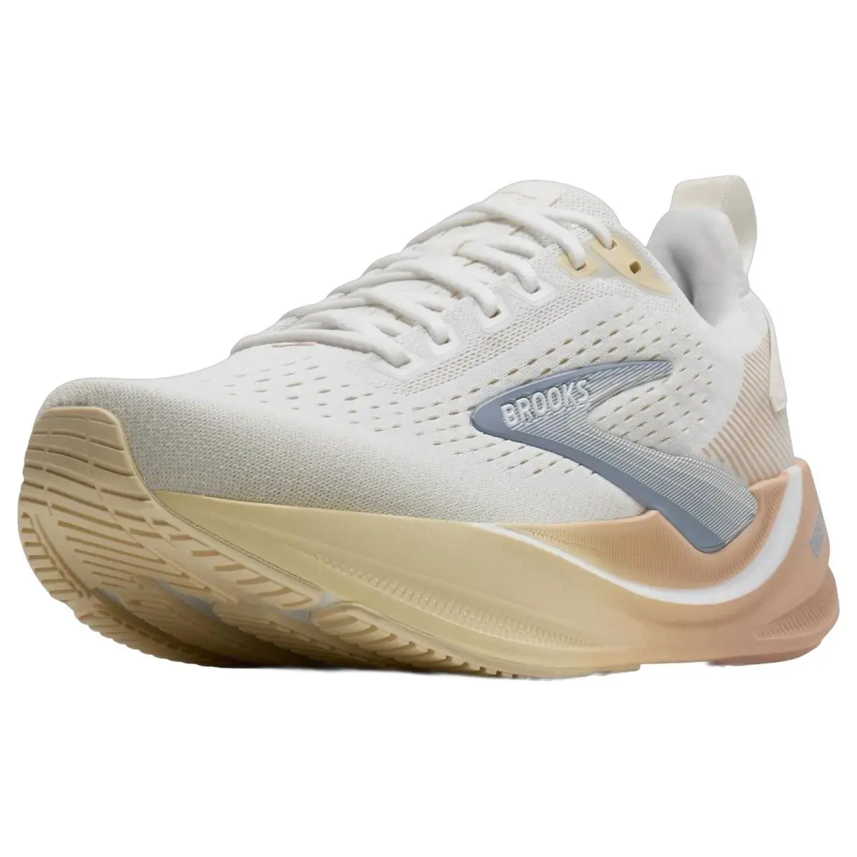 Brooks shoes - Brooks Ghost Max 4 - Ghost Max - 1204851B173 - White/Rose/Rutabaga 5