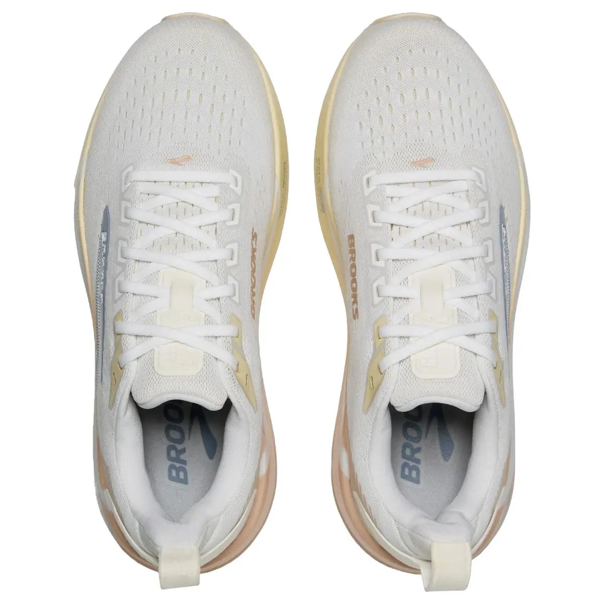 Brooks shoes - Brooks Ghost Max 4 - Ghost Max - 1204851B173 - White/Rose/Rutabaga 9