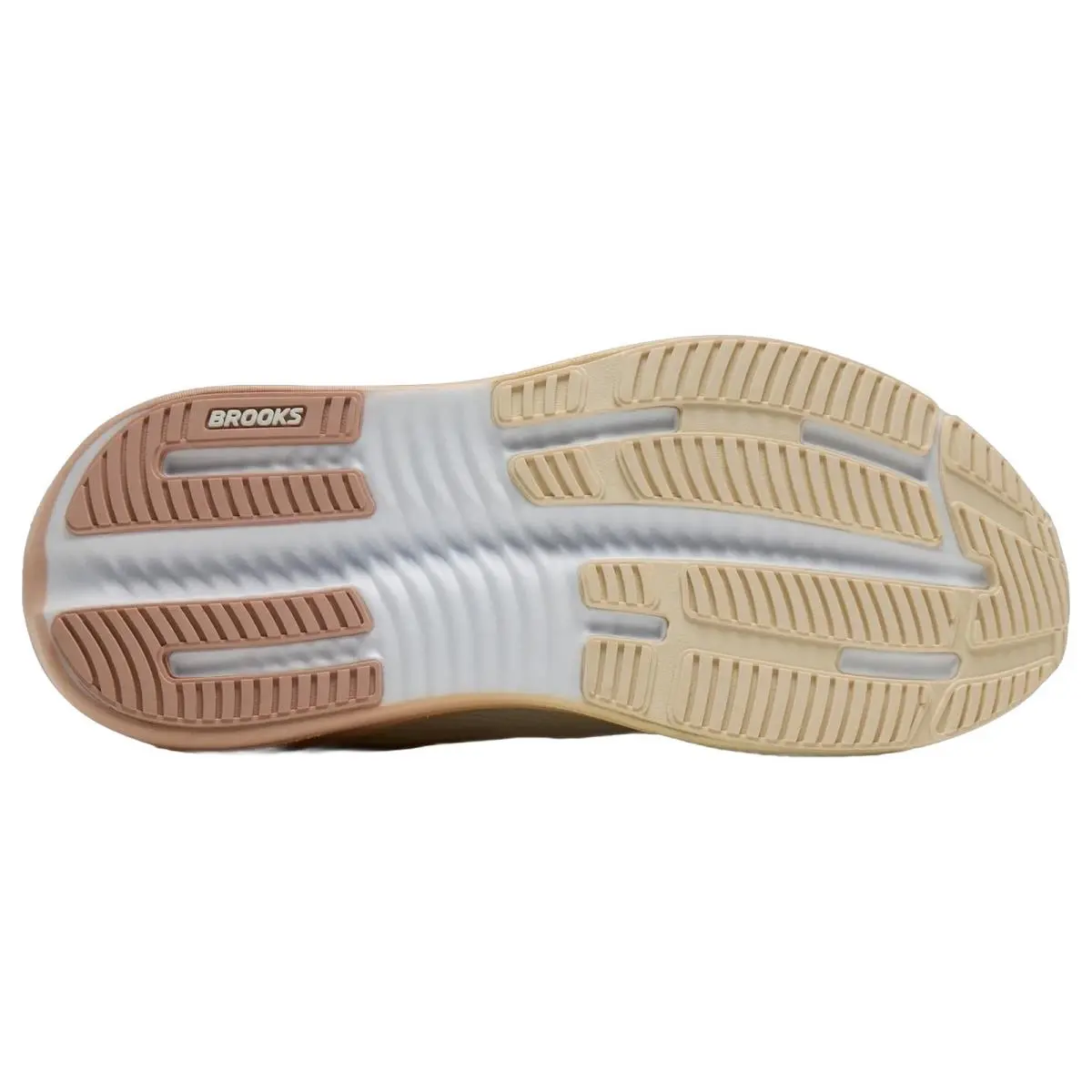 Brooks shoes - Brooks Ghost Max 4 - Ghost Max - 1204851B173 - White/Rose/Rutabaga 10