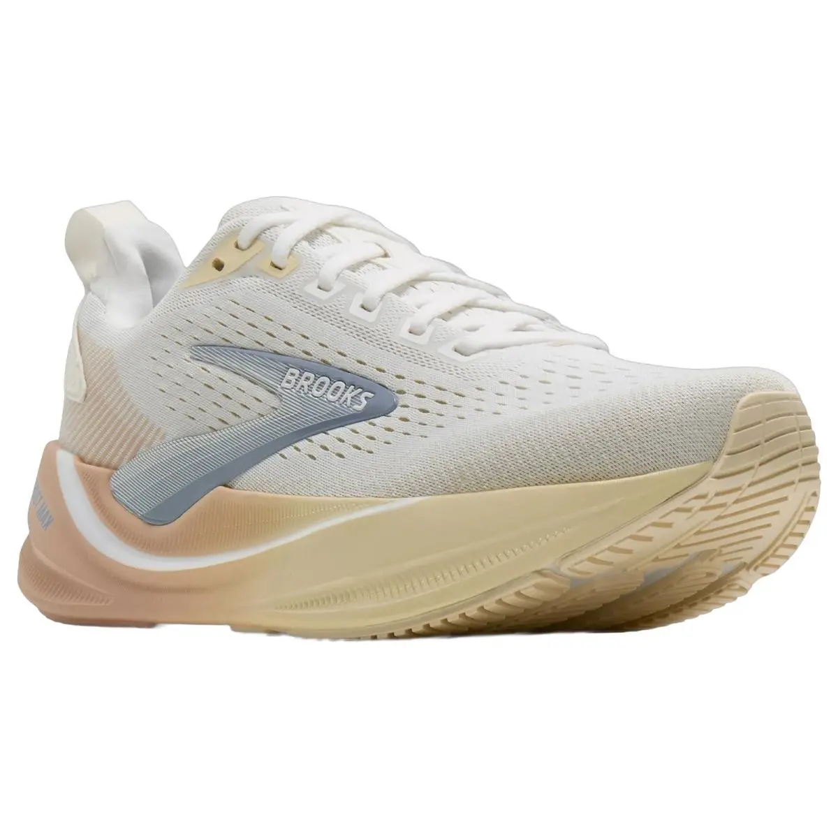 Brooks shoes - Brooks Ghost Max 4 - Ghost Max - 1204851B173 - White/Rose/Rutabaga 13