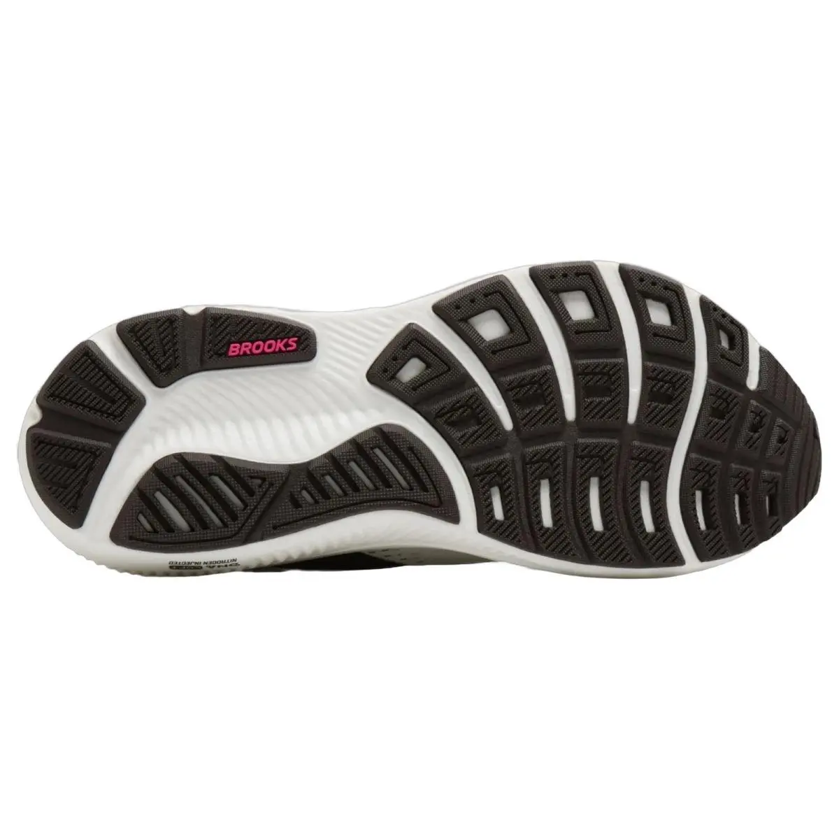 Brooks shoes - Brooks Ghost 18 - Ghost - 1204821B107 - Coconut/Coffee/Fuchsia 1