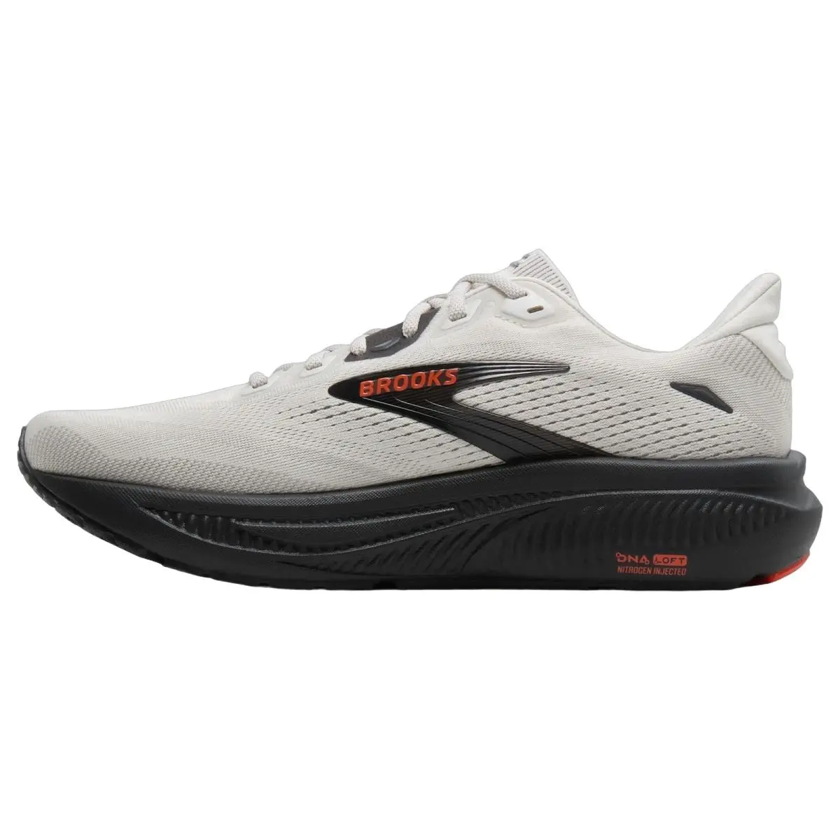Brooks shoes - Brooks Ghost 18 Extra Wide - 1104931D292 - Coconut/Pearl/Tigerlily 11