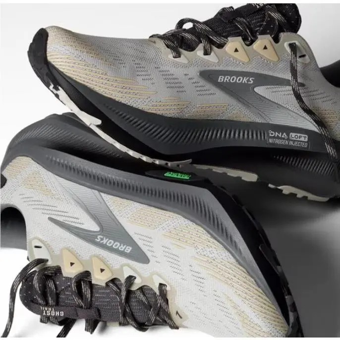 Brooks shoes - Brooks Ghost - Ghost - 110447-1D-026 - 015 - Gray/Gray/Bleached Sand 0