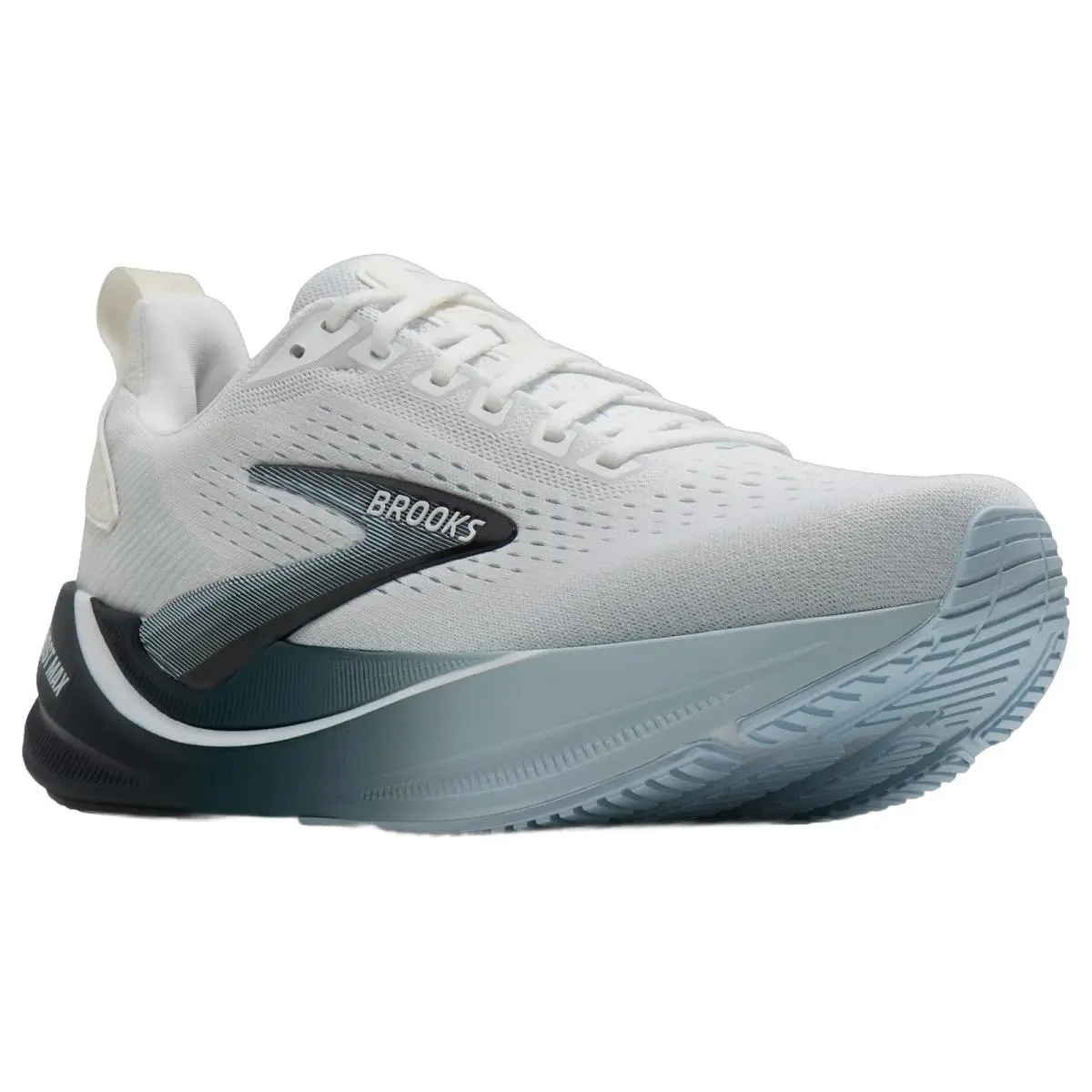 Brooks shoes - Brooks Ghost Max 4 - Ghost Max - 1104961D151 - White/Navy/Blue 14
