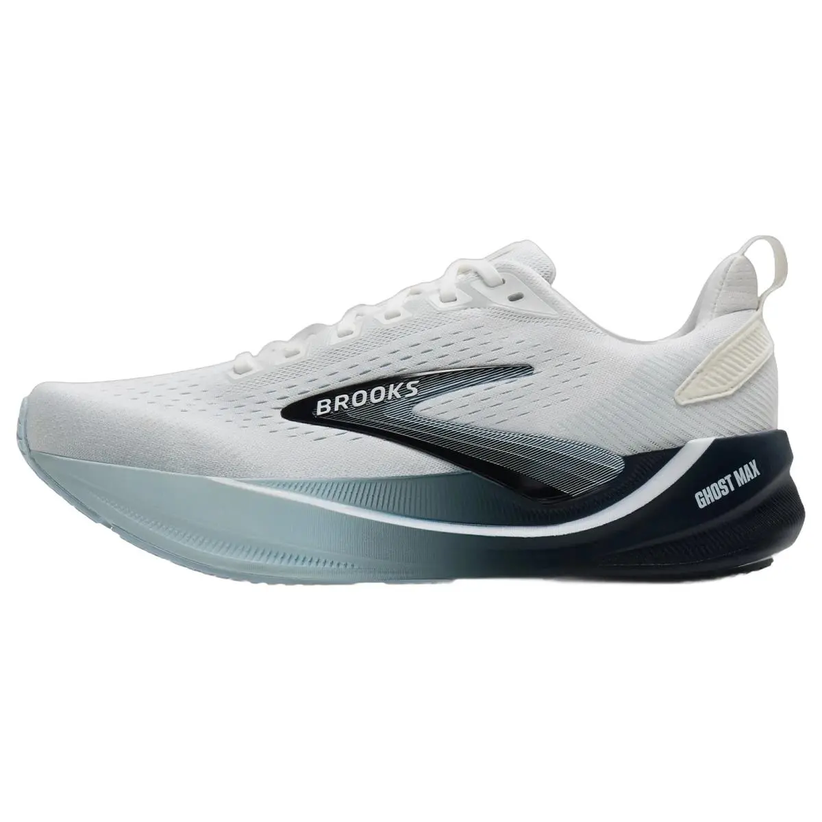 Brooks shoes - Brooks Ghost Max 4 - Ghost Max - 1104961D151 - White/Navy/Blue 15