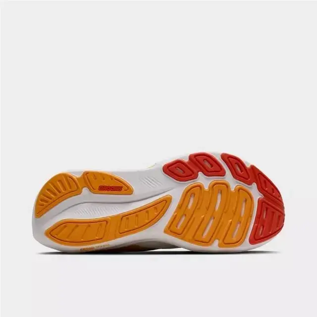 Brooks shoes - Brooks Revel - Revel - White/Orange/Black 4