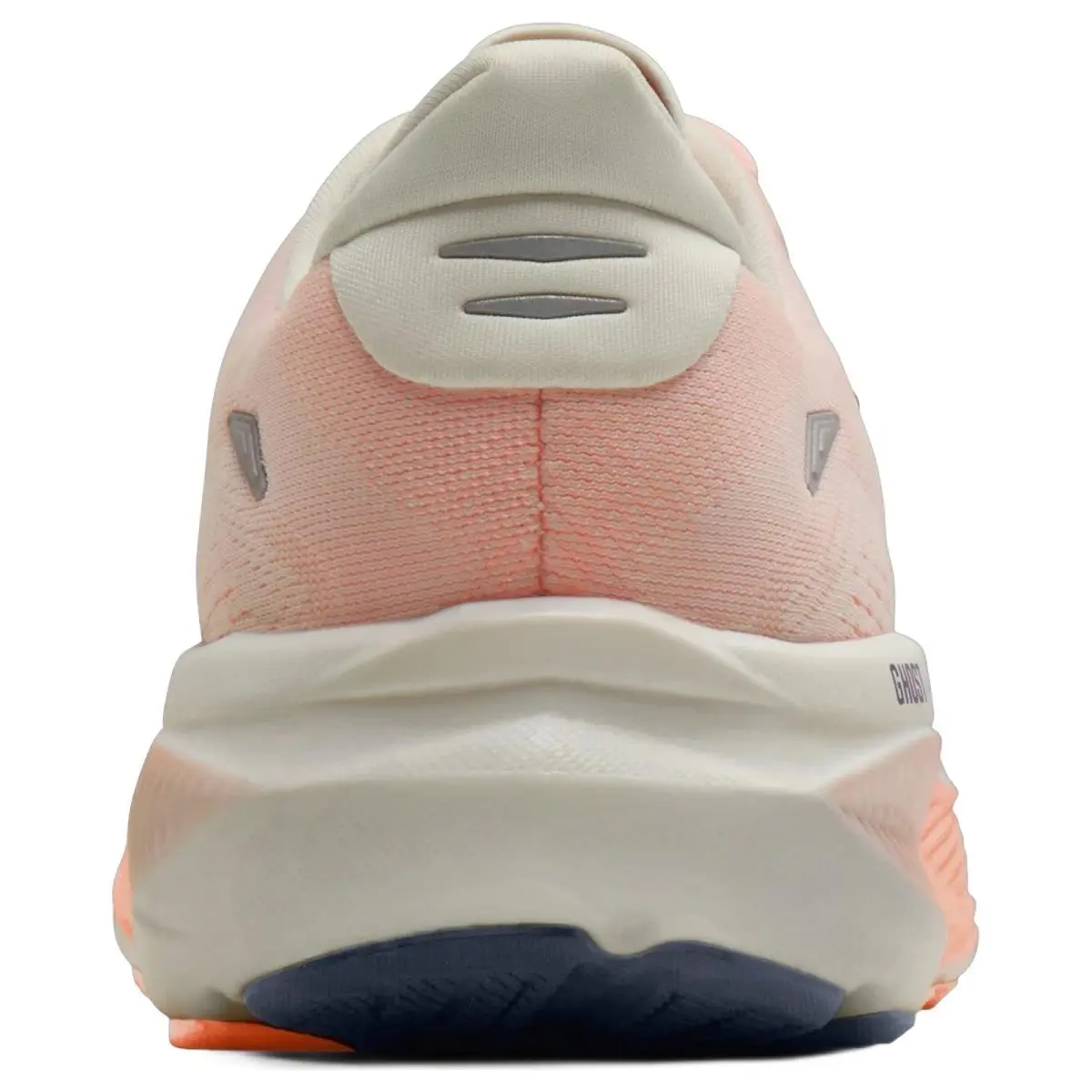 Brooks shoes - Brooks Ghost 18 - Ghost - 1204821B161 - Star White/Cyber Peach/Grey 18