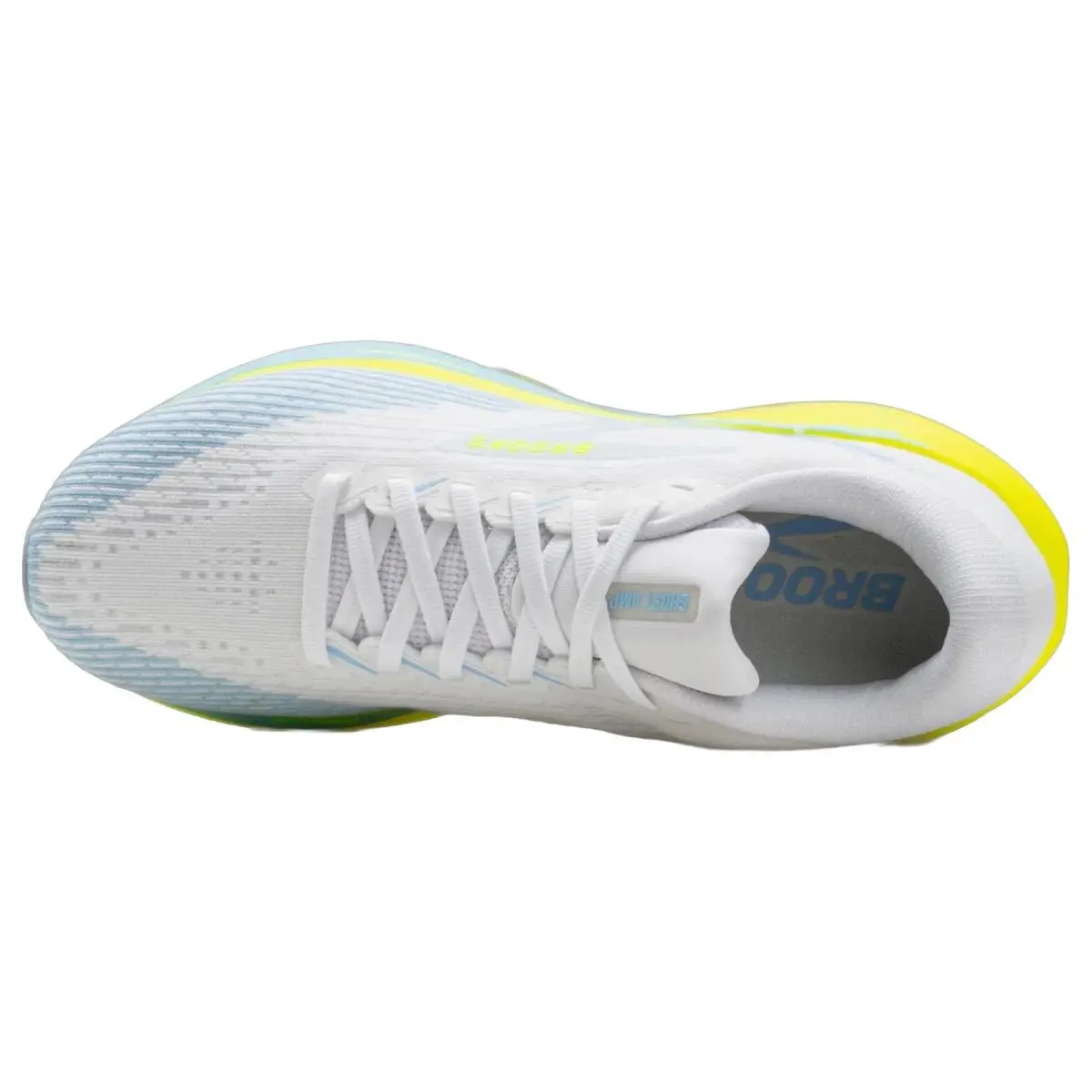 Brooks shoes - Brooks Ghost Amp - Ghost Amp - 1204861B130 - White/Blue/Nightlife 8
