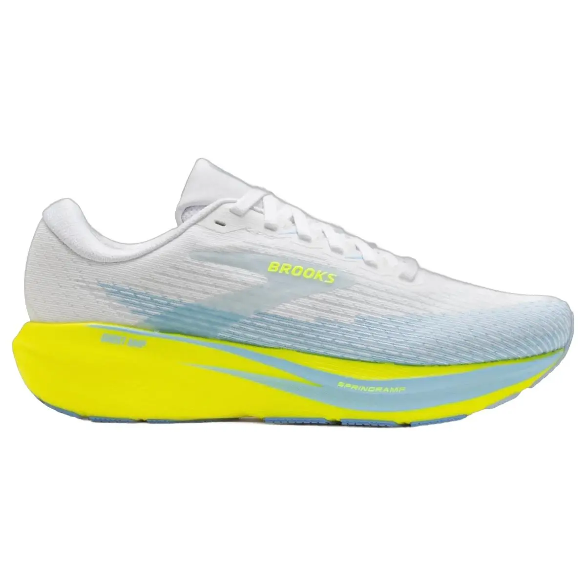 Brooks shoes - Brooks Ghost Amp - Ghost Amp - 1204861B130 - White/Blue/Nightlife 6