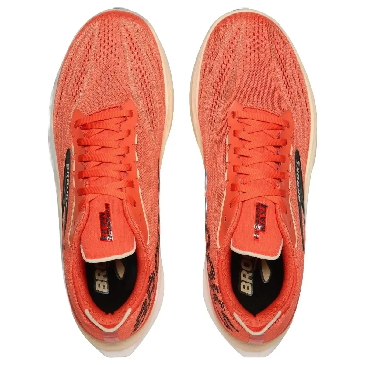 Brooks shoes - Brooks Hyperion Max 4 - Hyperion Max - 1104981D879 - Tigerlily/Wood Ash/Bk 9