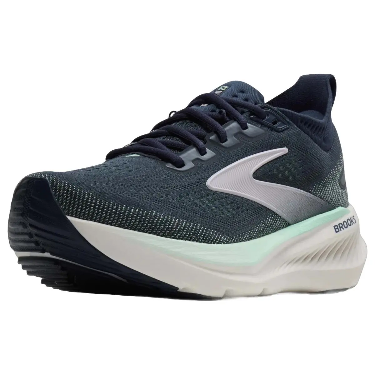 Brooks shoes - Brooks Glycerin 23 Wide - Glycerin Wide - 1204651B453 - Spellbound/Yucca/Pink 5