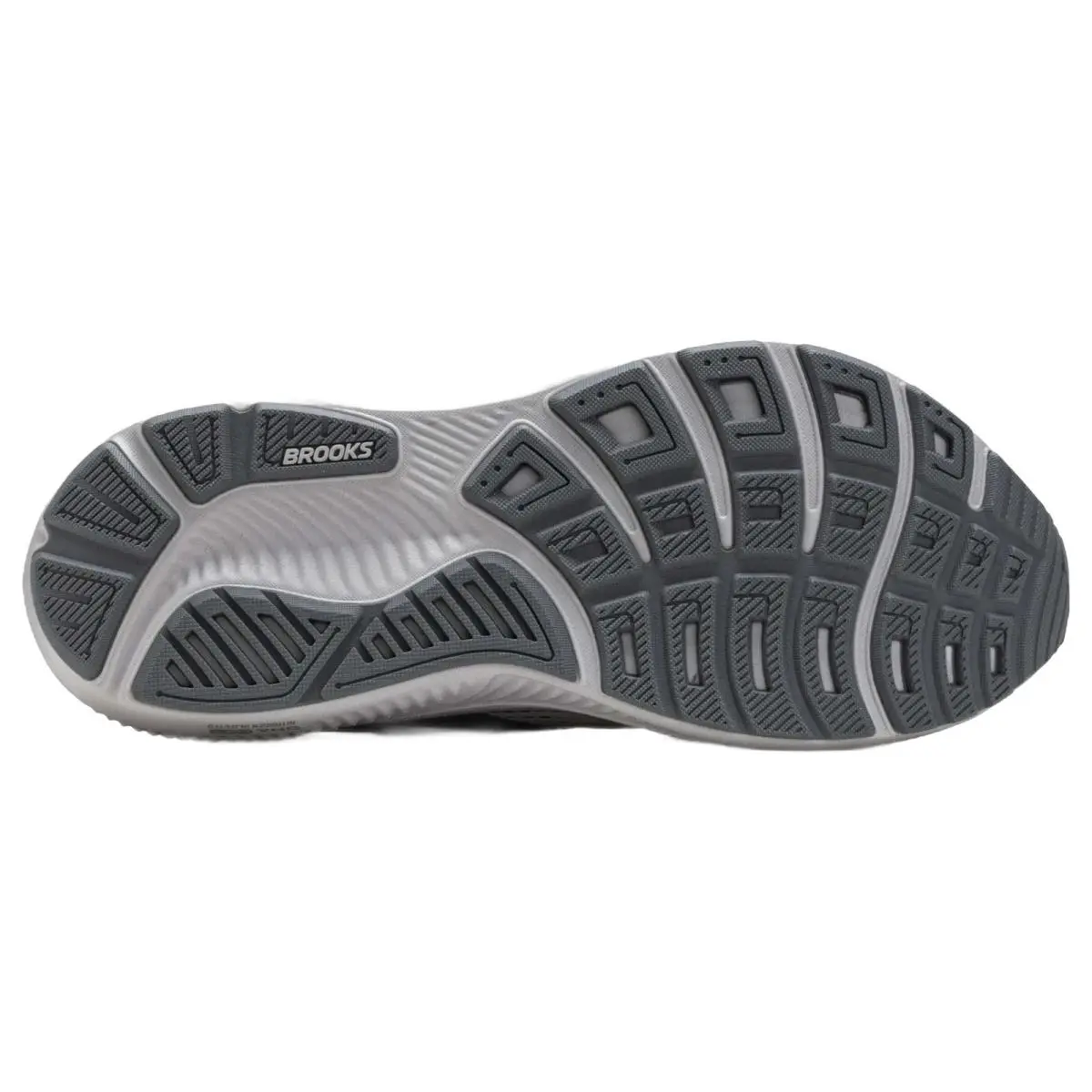 Brooks shoes - Brooks Ghost 18 Wide - Ghost Wide - 1104931D036 - Primer Grey/Oyster Mushroom 9
