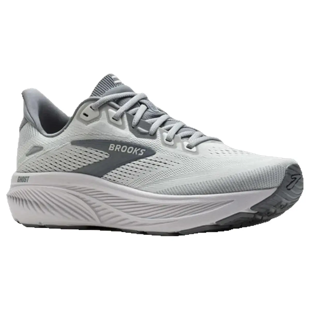 Brooks shoes - Brooks Ghost 18 Wide - Ghost Wide - 1104931D036 - Primer Grey/Oyster Mushroom 10