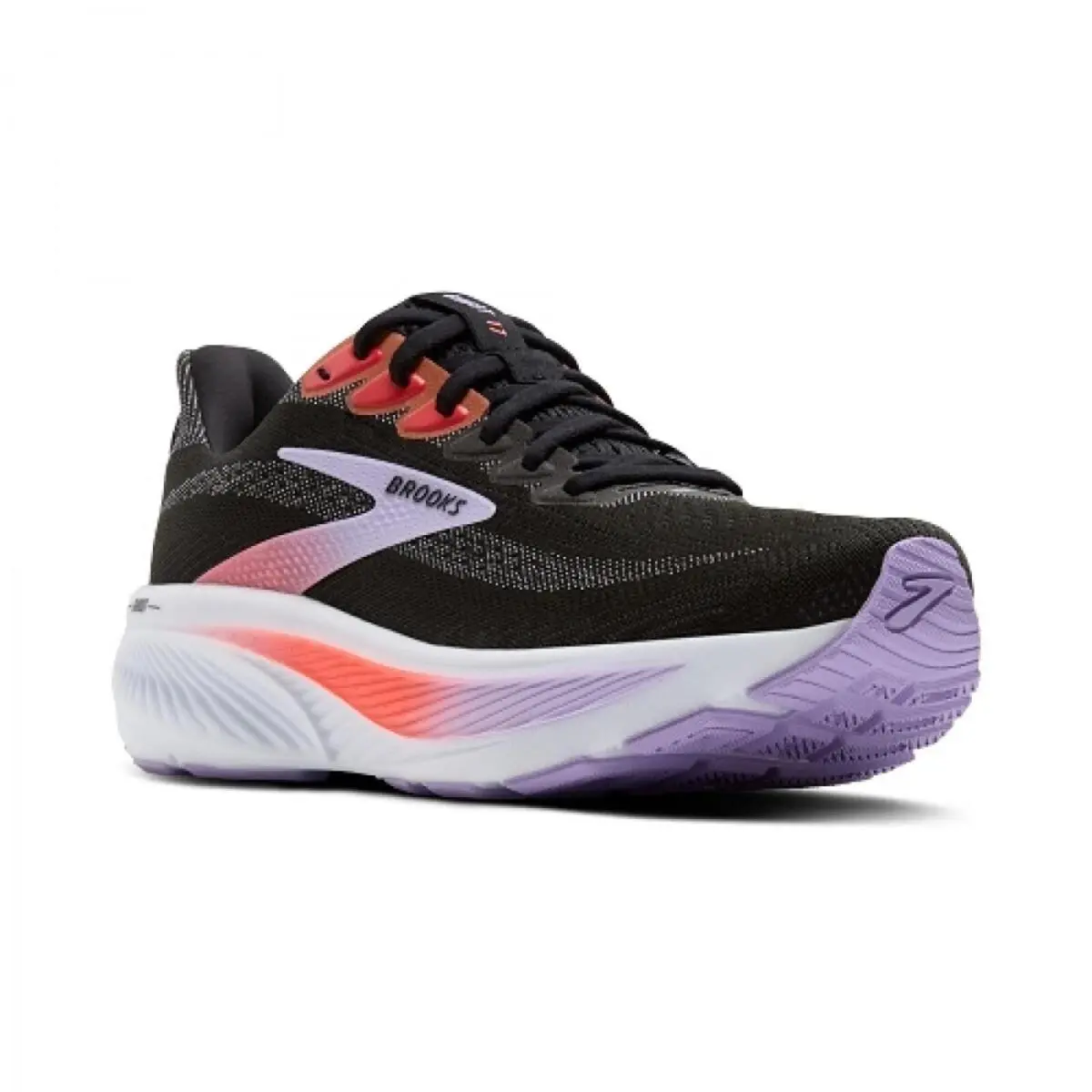 Ghost 17 120431-1B-080 Sneakers Women 10.5 B Black Running Shoes ZOGG4041 by Brooks