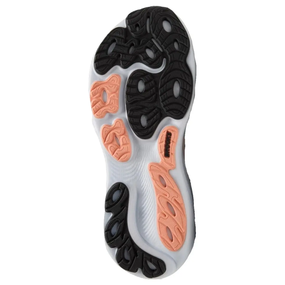 Brooks shoes - Brooks Adrenaline GTS 25 Wide - 1204431B032 - Grey/Blackened Pearl/Coral 10