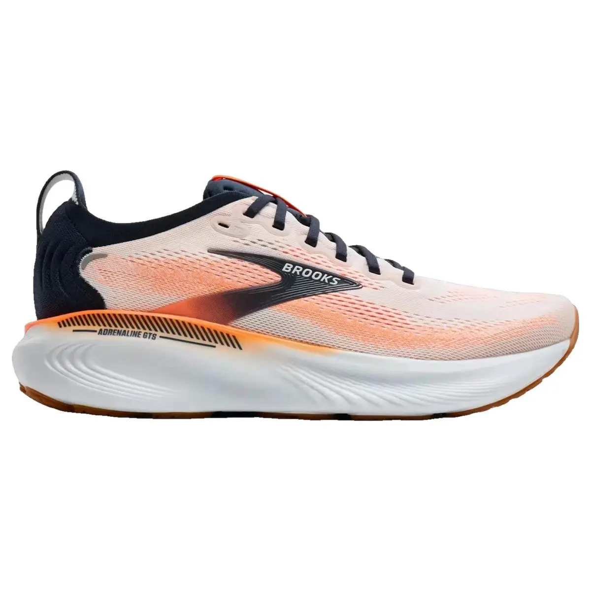 Brooks shoes - Brooks Adrenaline Gts 25 - Adrenaline Gts - 1104541D123 - White/Spellbound/Orange 7