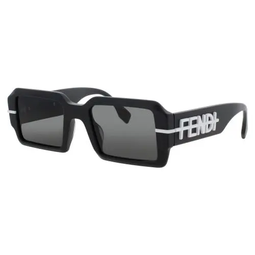 Fe40073u 5202A Sunglasses Sun Glasses 02A 52mm Unisex Matte Black by Fendi
