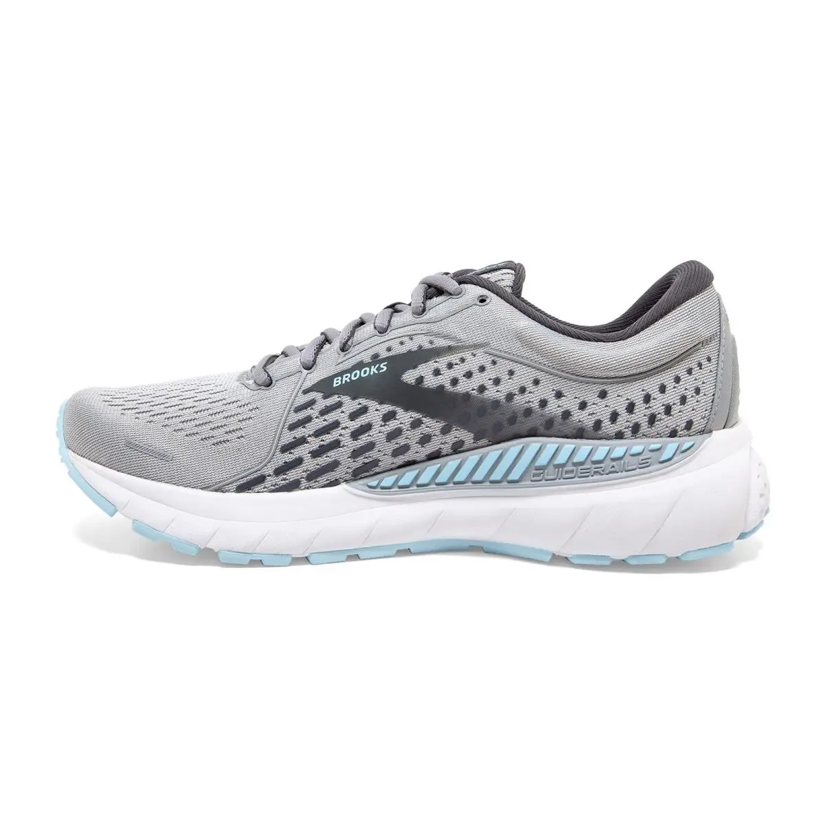 Brooks shoes - 1203292E061050 - 1203292E061050 - Oyster/Alloy/Light Blue (UPC: 190340748462) 1