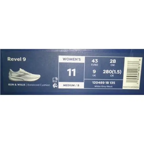 Brooks shoes - Brooks Revel - Revel - White 5