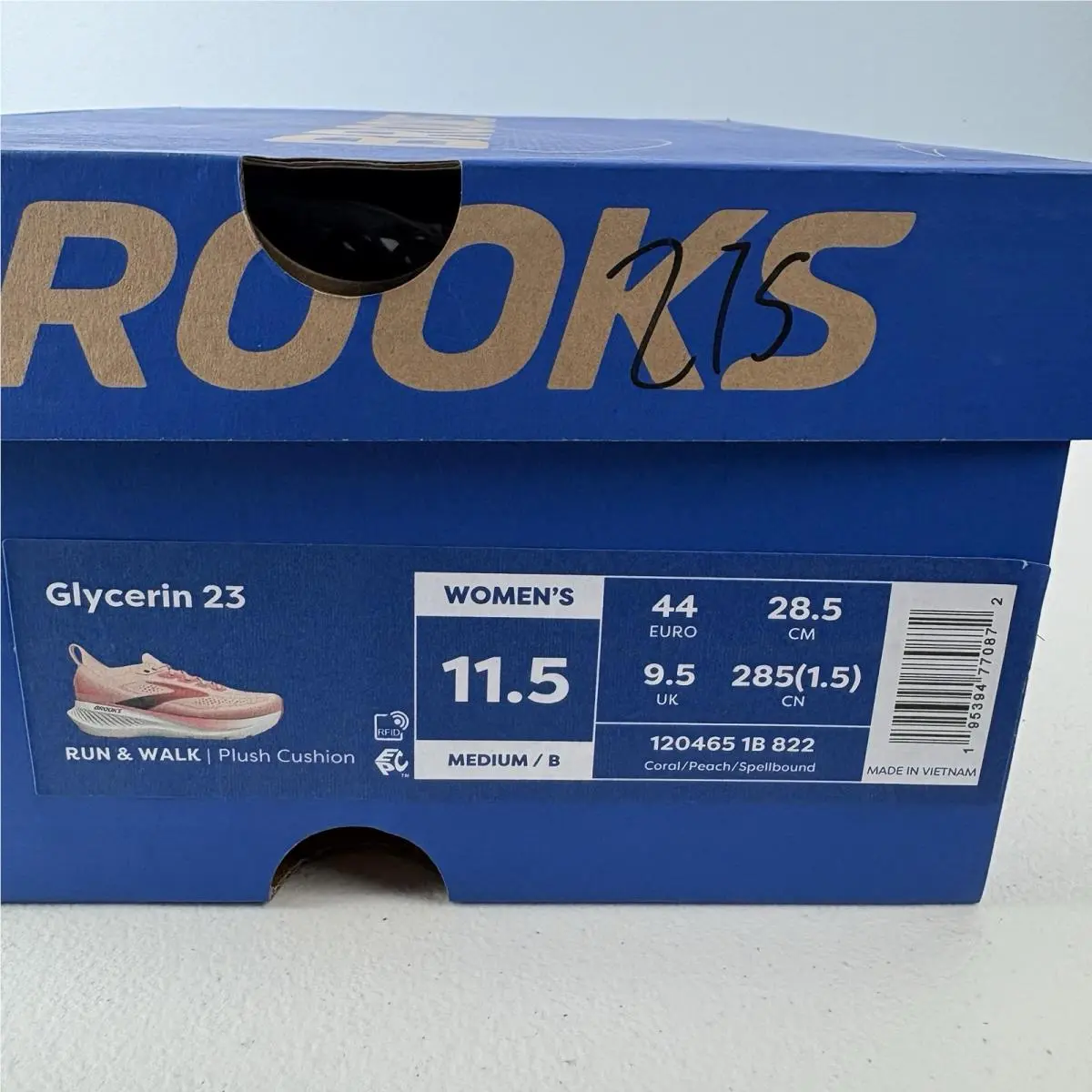 Brooks shoes - Glycerin GTS 23 - Glycerin GTS - 120492-822 - Coral/Peach/Spellbound (UPC: 195394770872) 6