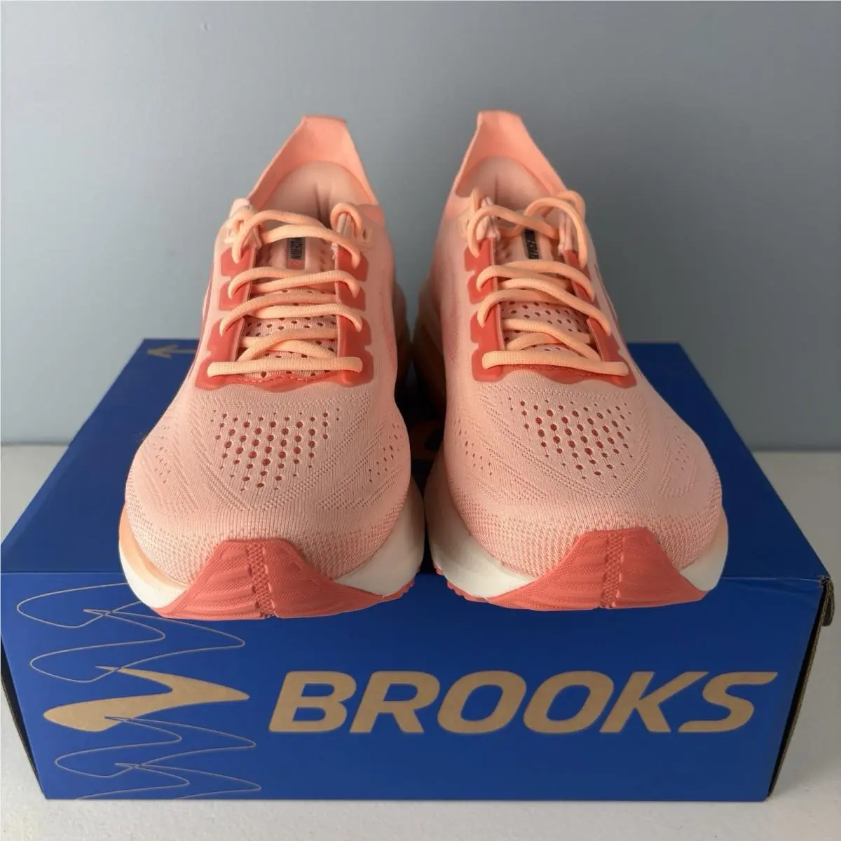 Brooks shoes - Glycerin GTS 23 - Glycerin GTS - 120492-822 - Coral/Peach/Spellbound (UPC: 195394770872) 0